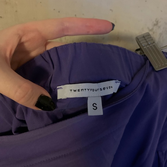 Women’s Purple Summer Dress - Picture 3 of 3